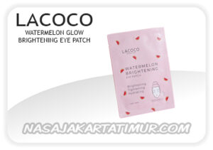 lacoco watermelon glow brightening eye patch